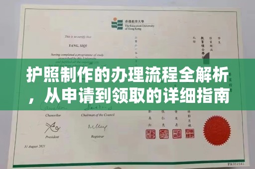 江苏护照制作的办理流程全解析，从申请到领取的详细指南